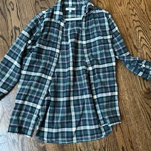 Madewell Flannel Shirt- Size XS